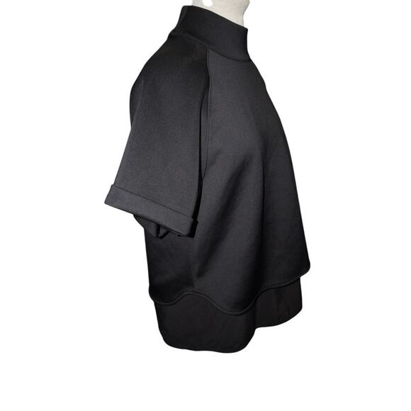 Athleta Black Mock Neck Short Sleeve Pullover Top – Size Small - Picture 4 of 11